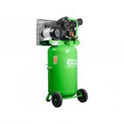 Компрессор ECO AE‑1005‑B2 (380 л/мин, 8 атм, ременной, масляный, вертикальный ресив. 100 л, 220 В, 2.20 кВт)