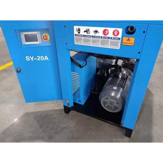 Винтовой компрессор SAYI SY-20A (10 бар, 2100 л/мин, 15 кВт, IP54)